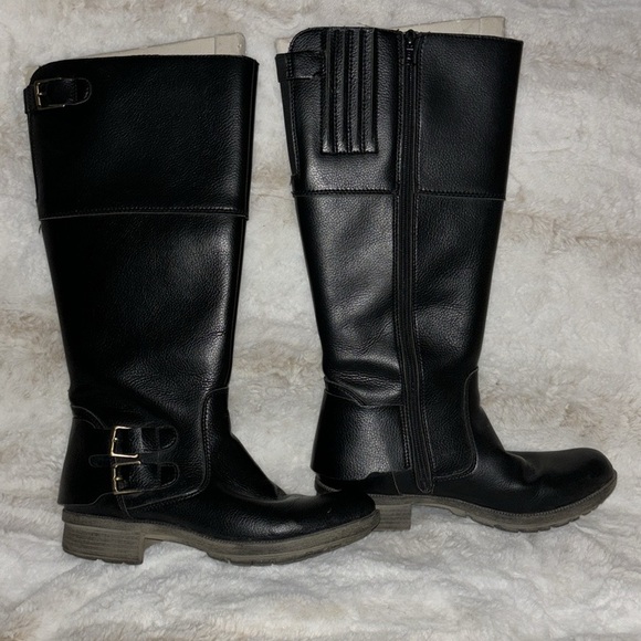 EUC• Clarks Riddle Phrase • Riding Boots • - Picture 2 of 4